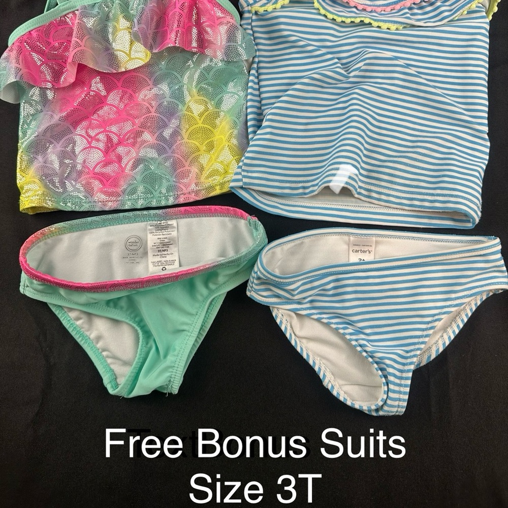 Betsey Johnson White and Gold Bikini - Picture 5 of 8